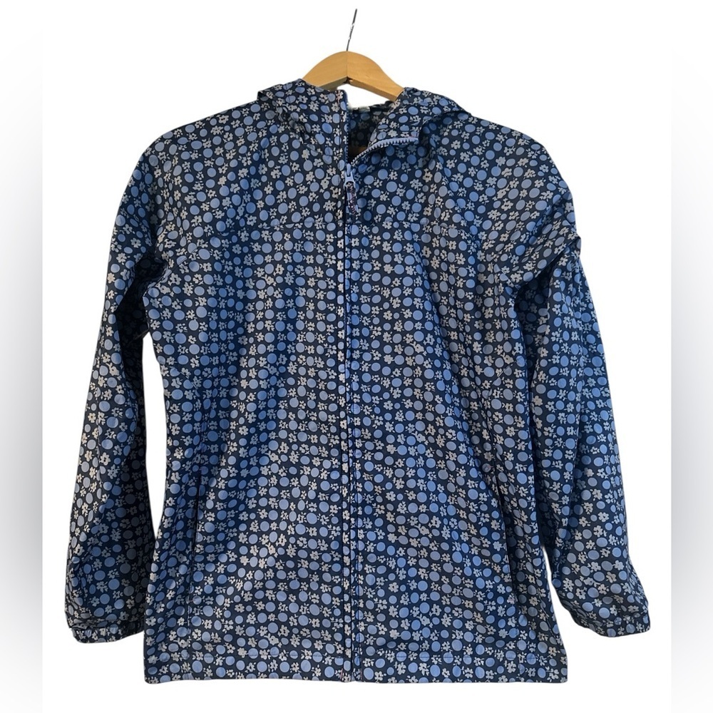 Lands' End Kids Blue Floral Jacket